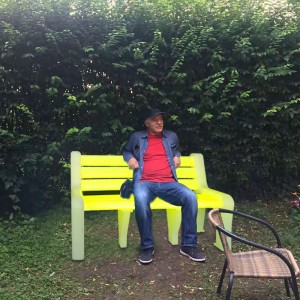 LED gloeiende parkbanken voor buiten, PE -plastic batterij bediende tuinbank, serre, patio, gazon of tuinstoel, kan 600 kg dragen